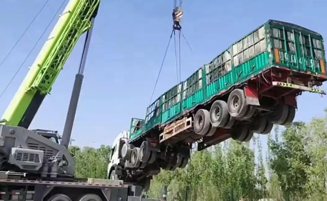 永宁道路脱困救援案例
